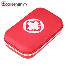 BalleenShiny Medicine Storage Bag Portable First Aid Emergency Medical Kit Survival Bag Travel Outdoor Camping Home Organizer
