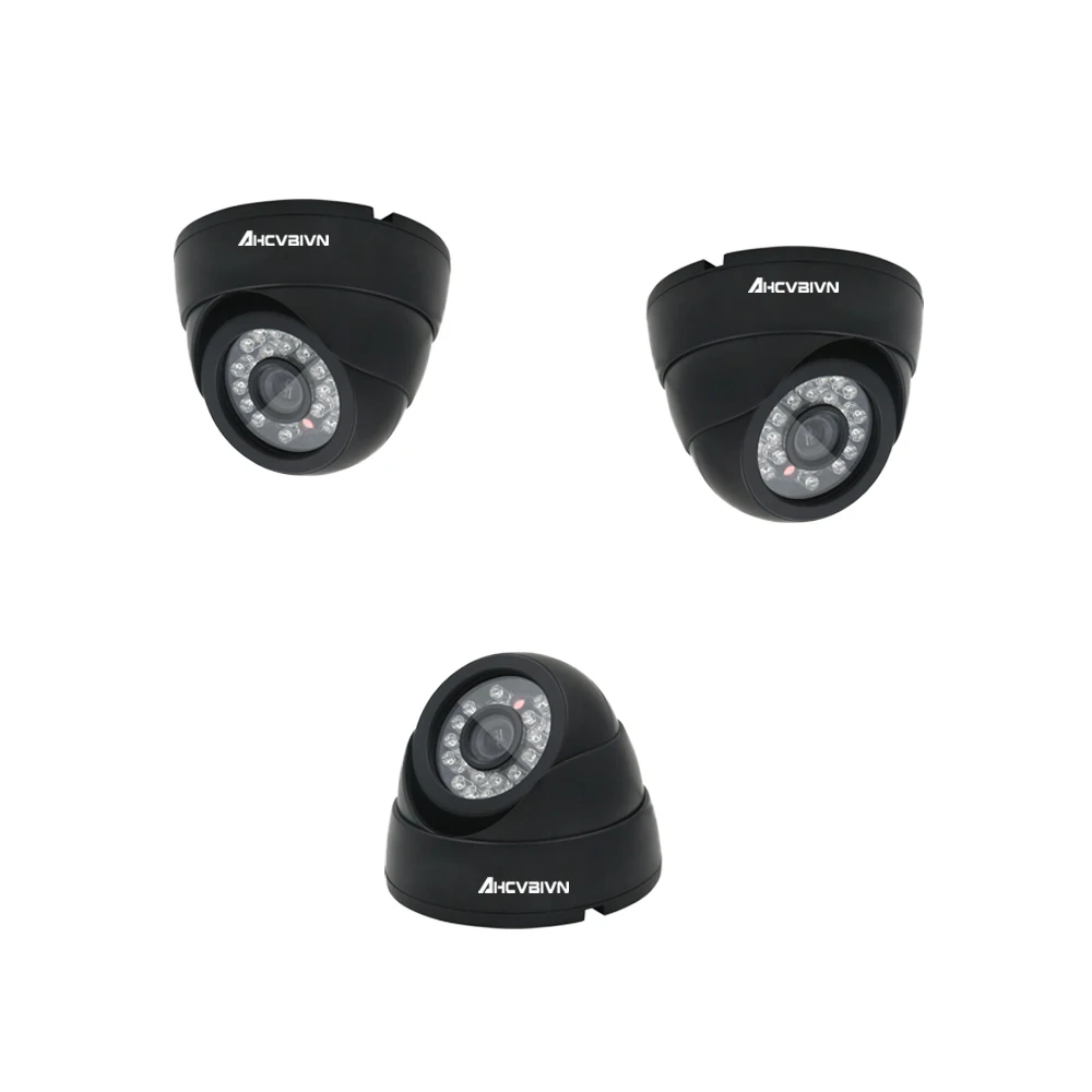 4MP AHD Dome IR CCTV Camera Support IR-CUT Night Vision 24pcs Infrared Lamps 1/2.8' CMOS for Home Security PAL/NTSC System