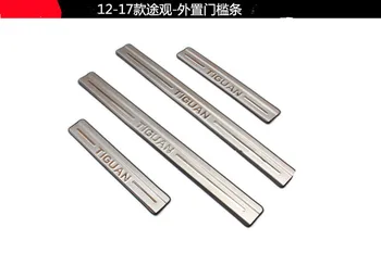 

Free delivery after pure stainless steel door and window table abrasions 2009-2010 TIGUAN rear guard board decorative strip prot