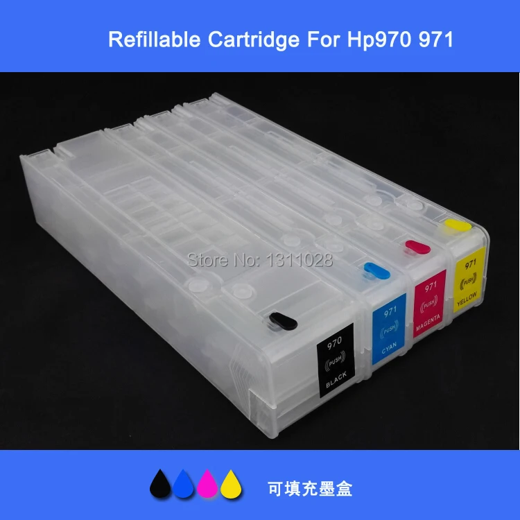Чернильный картридж для HP 970 hp971 с чипом o Pro X451dn/X451dw/X476dn/X476dw/X551dw/X576dw оригинальные