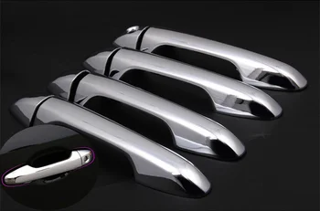 

FUNDUOO FOR TOYOTA HIGHLANDER / KLUGER (XU50) 2014 2015 Abs Chrome Car door handle covers car accessories