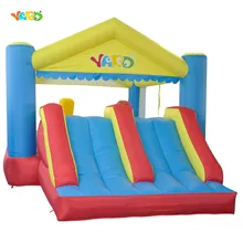 YARD Kids Bouncy Large Inflatable Jumping Castle Inflatable Bouncer Bounce House with Double Slides for Party
