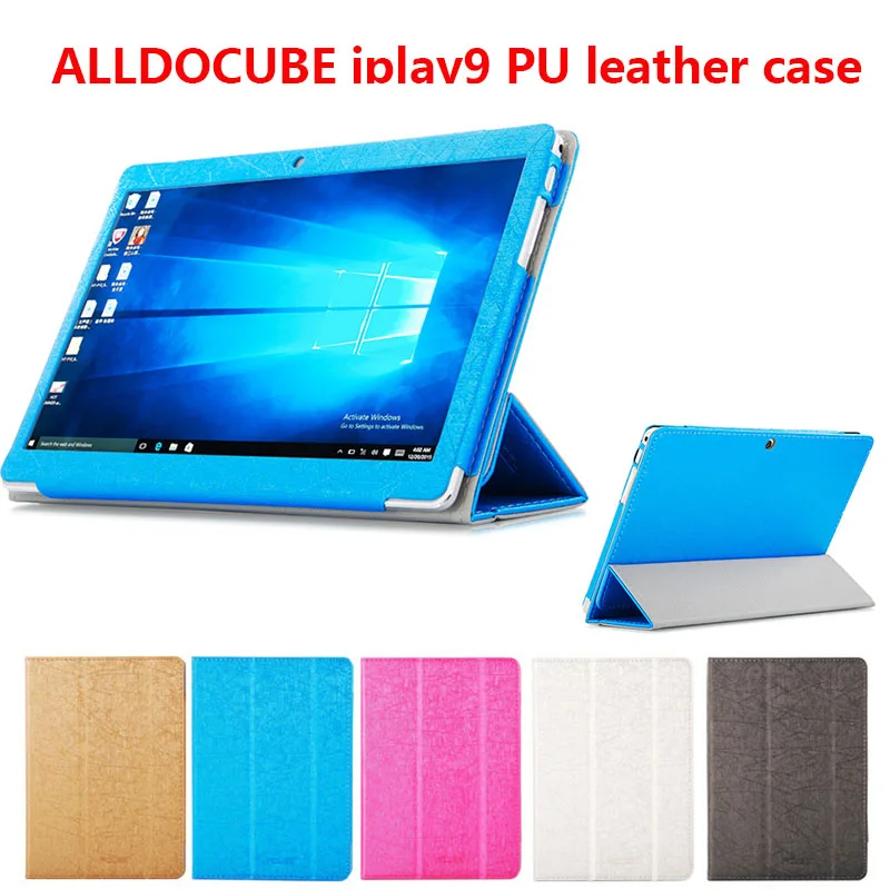 

High quality alldocubeiplay9 Fashion Case For CUBE iplay9 Tablet, Flip Stand PU Leather Case For 9.6 inch