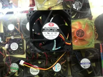 

NEW SUPERRED CHA8012DS-RD 12V 0.30A 8025 8CM coling fan