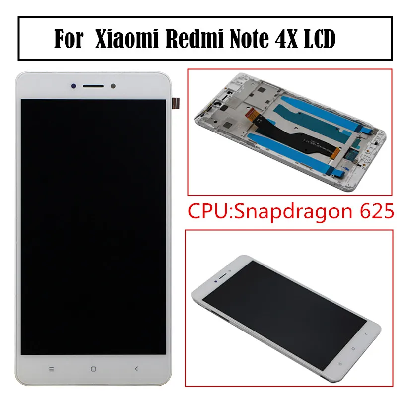 

Xiaomi redmi note 4X Note 4 Global Version LCD screen display touch digitizer with frame Snapdragon 625 xiaomi redmi Note 4x Lcd