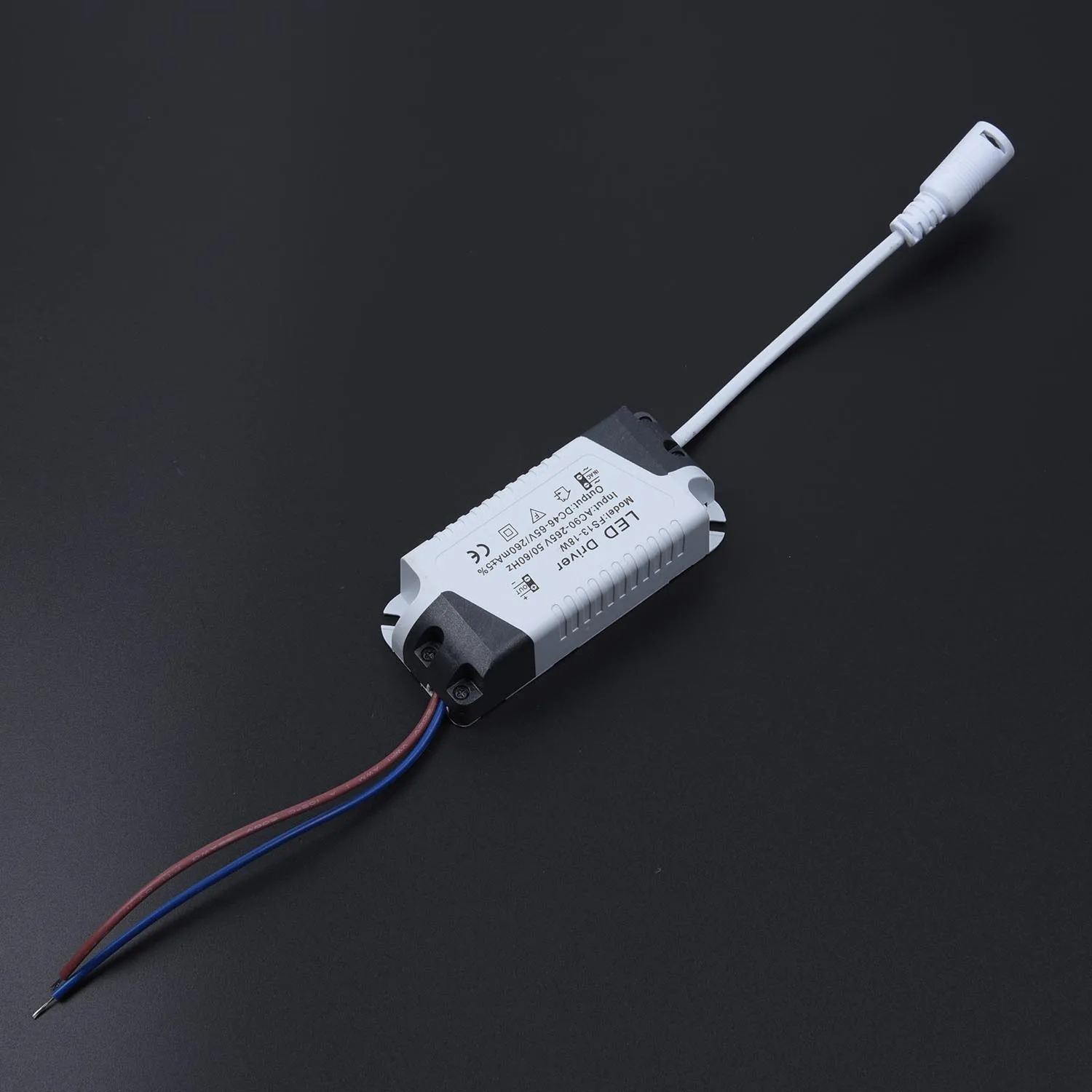 AC90~ 265V 3~ 24W Светодиодный драйвер Питание адаптер трансформатор для Светодиодный свет - Цвет: 13 18W
