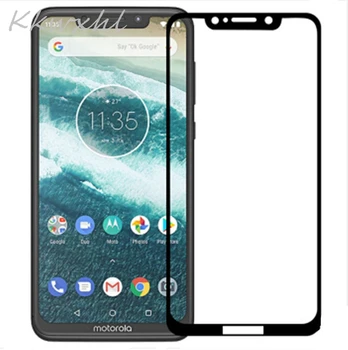 Перейти на Алиэкспресс и купить 9H полное закаленное стекло для Motorola Moto G7 Play Plus Power Z4 One Vision P30 Note Защитная пленка для экрана
