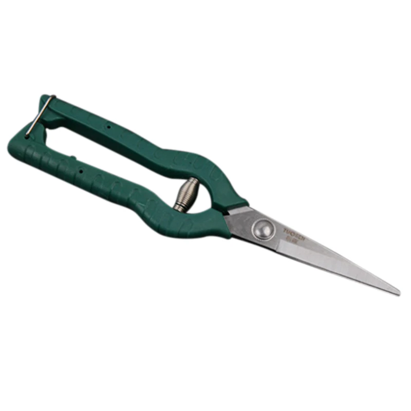 Straight Blade Thin Fruit Scissors Flower Leaf Trimmer Pruner Shear