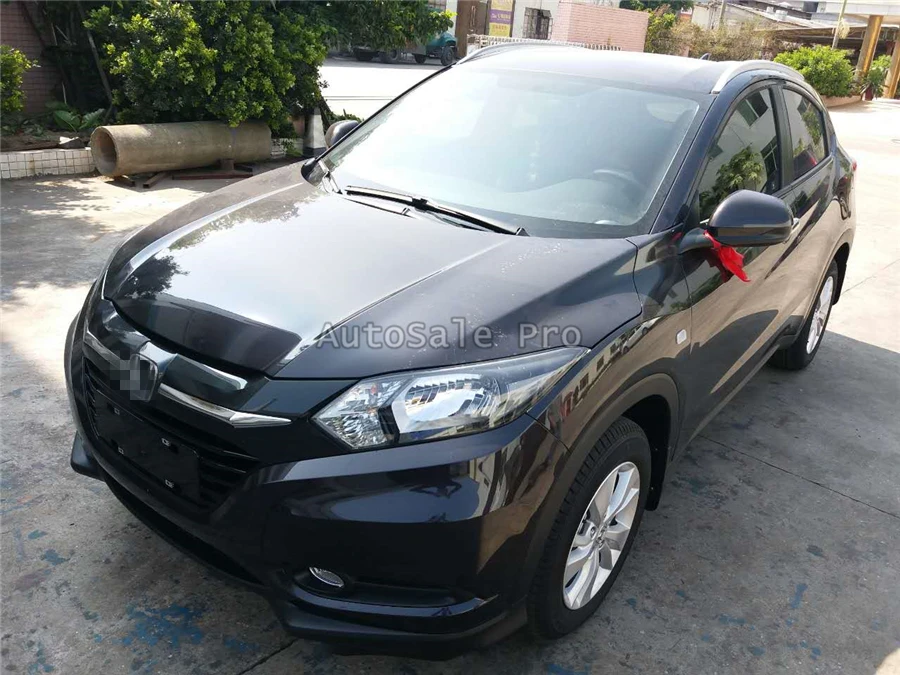 For honda xrv X-RV 2015 2016 2017 2018 سبائك الألومنيوم الفضة أعلى سقف القضبان الرف الجانب القضبان الديكور تقليم السيارات اكسسوارات
