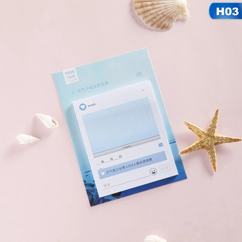 

Lovely Creative Fresh Stickers Stationery Sticky Notes Office School Supplies Memo Pad Scrapbooking