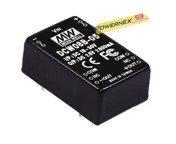

[PowerNex] MEAN WELL original DCW08A-15 15V 267mA meanwell DCW08 15V 8W DC-DC Regulated Dual Output Converter