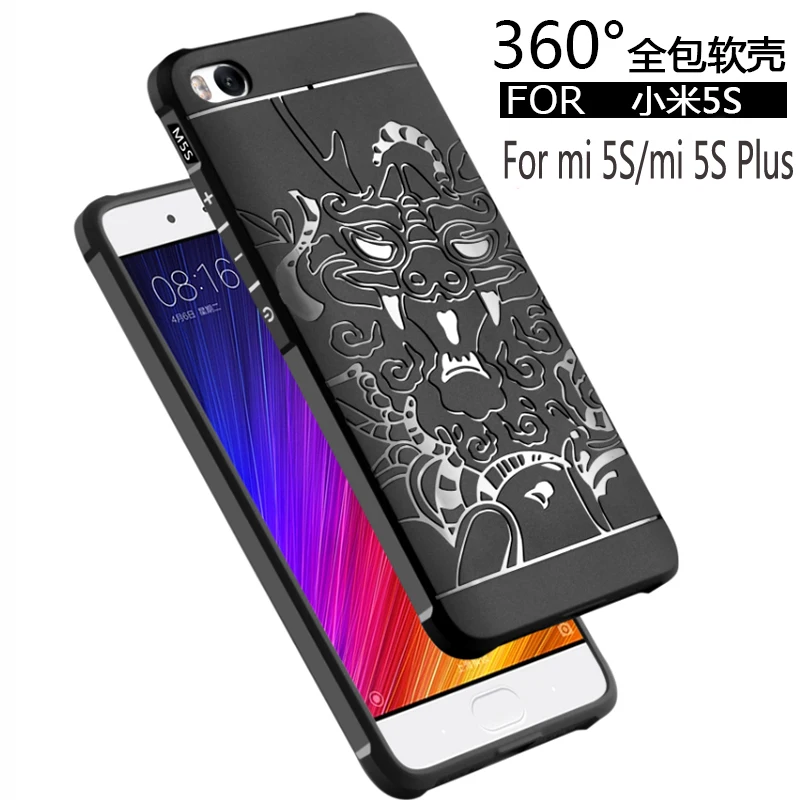 

Luxury case For Xiaomi Mi 5S 5 S mi5S High quality silicone hard Protective back cover cases for Xiaomi mi 5s Plus phone shell