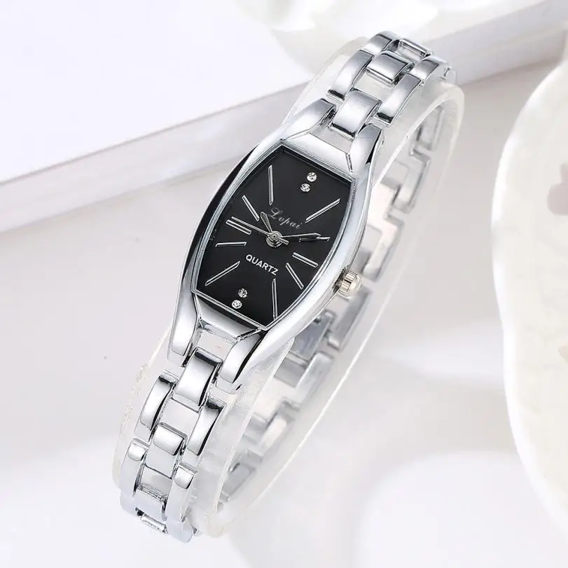 LVPAI женские часы, нержавеющая сталь, стразы, кварцевые наручные часы для женщин Horloges Vrouwen Relogio Feminino#119