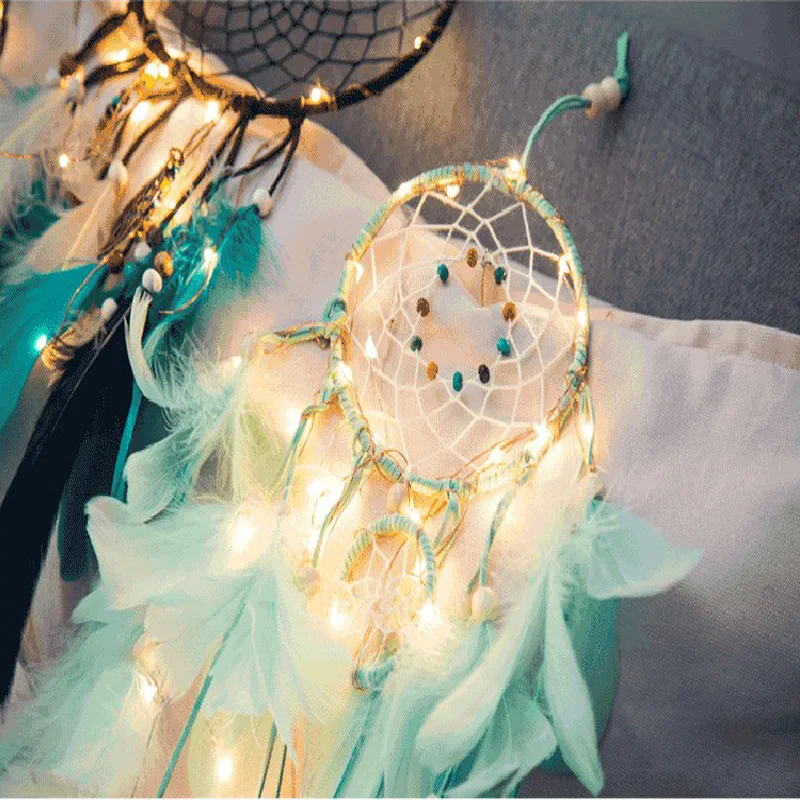 Креативный Домашний Светильник lumiere, декоративный, погоняющийся за сном, diy, ветряной колокольчик, светодиодный светильник для девочек