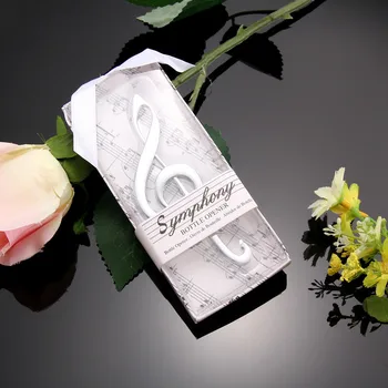 

500pcs Symphony Bottle Opener Creative Birthday Wedding Alloy Music Note Bottle Opener Beer Opener wen6251