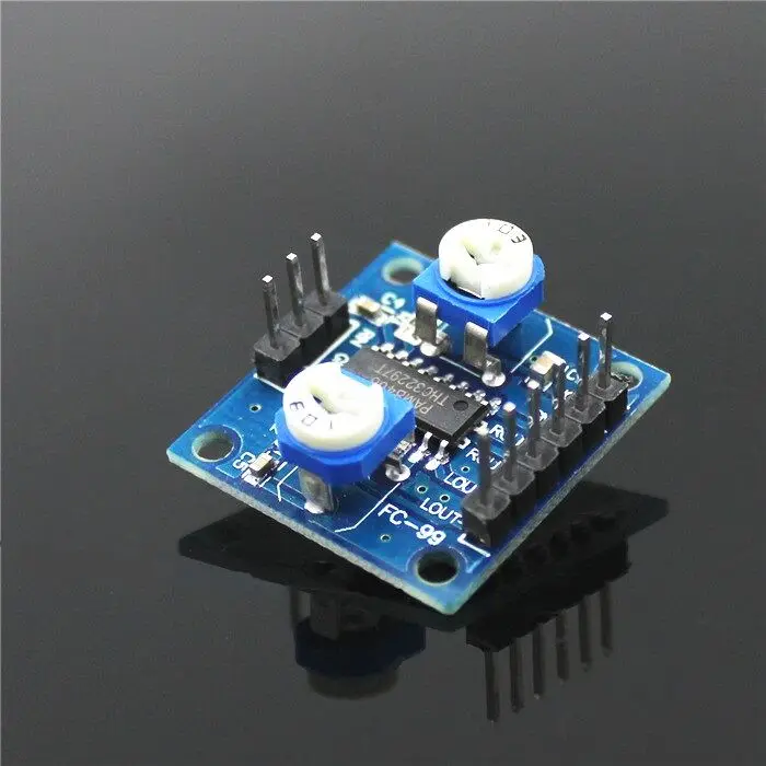 PAM8406 Digital Amplifier Board With Volume Potentiometer 5Wx2 Stereo