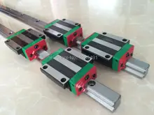 1 шт. SFU1605-1500 мм Швп с ballnut (BK12/BF12 стандартная обработка) + BK12/BF12 + 2 шт. HGR30-1400 мм длина + 4 шт. HGW30CA