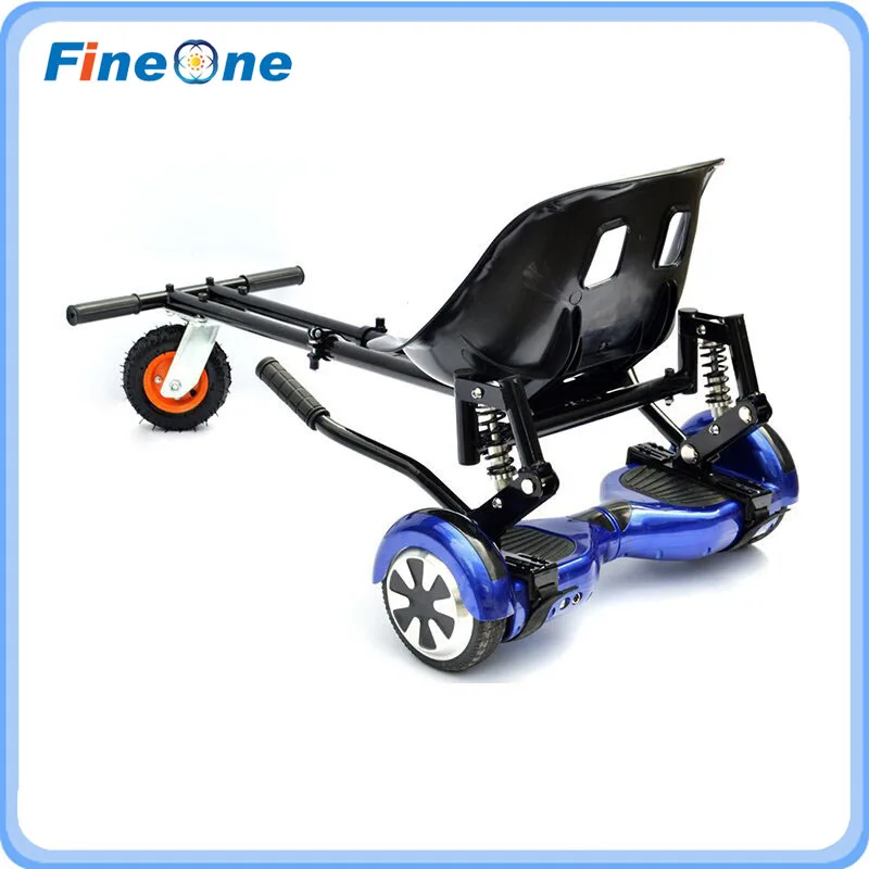 Assento de Kart Hoverkart com Amortecedor Skate para Scooter de Equilíbrio Hoverboard Assentos Karts Quadro Karting Elétrico