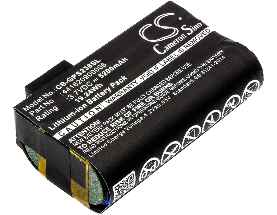 

Cameron Sino Battery For Getac PS236,PS336 BarCode, Scanner Battery