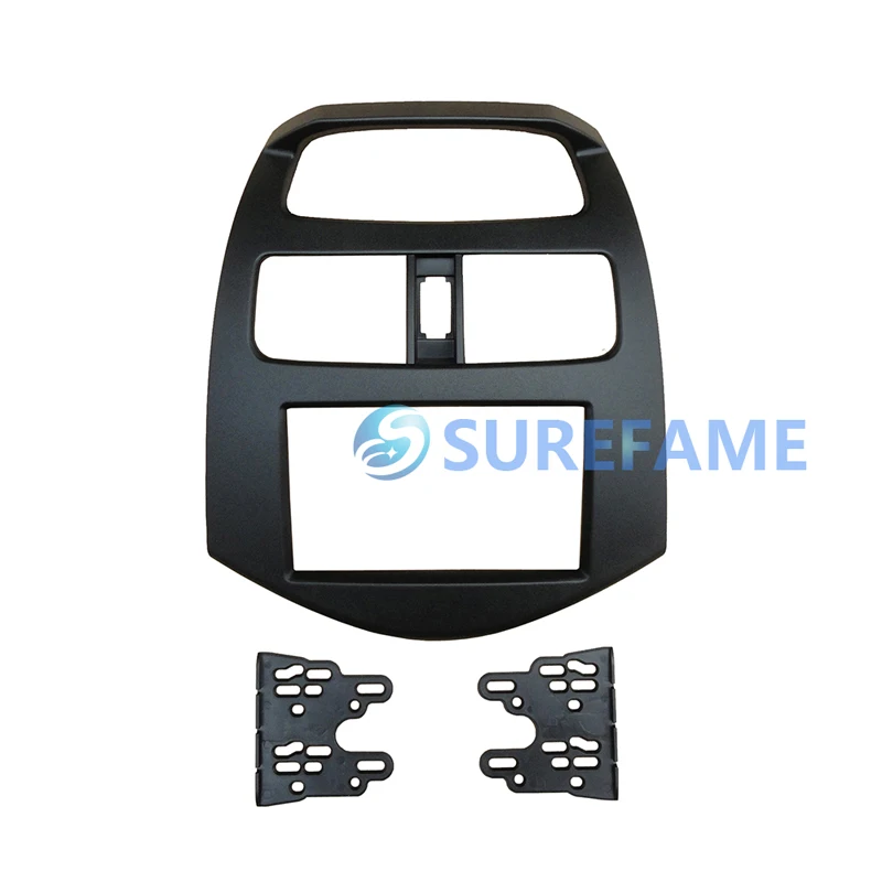 

2Din Car Radio Stereo Frame for Chevrolet Spark Beat Daewoo Matiz 2010+ DVD Panel Front Bezel Fascia Dash Trim Kit Double Din