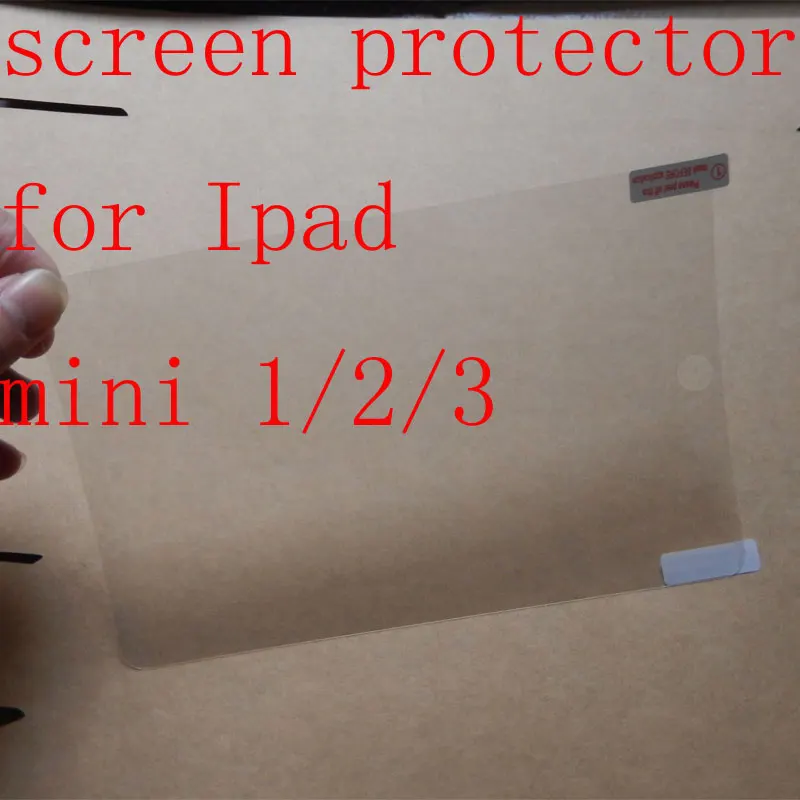 5 шт./лот прозрачная защитная пленка для экрана Защитная Ipad Mini 1 2 3 переднего ЖК