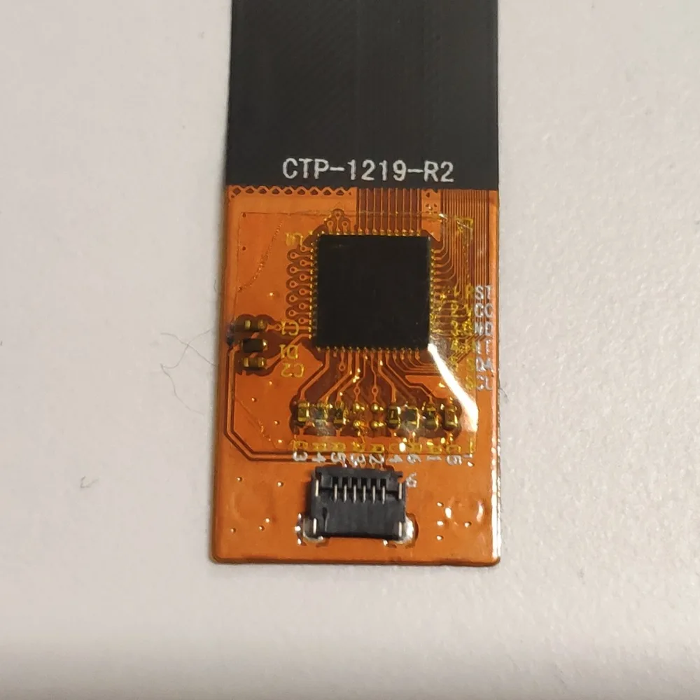 para Tesla Stil Ips Ekran Araba Gps Navigasyon Painel da Tela de Toque Reparação Peças Reposição Ctp1219-r2 - Imagem 3