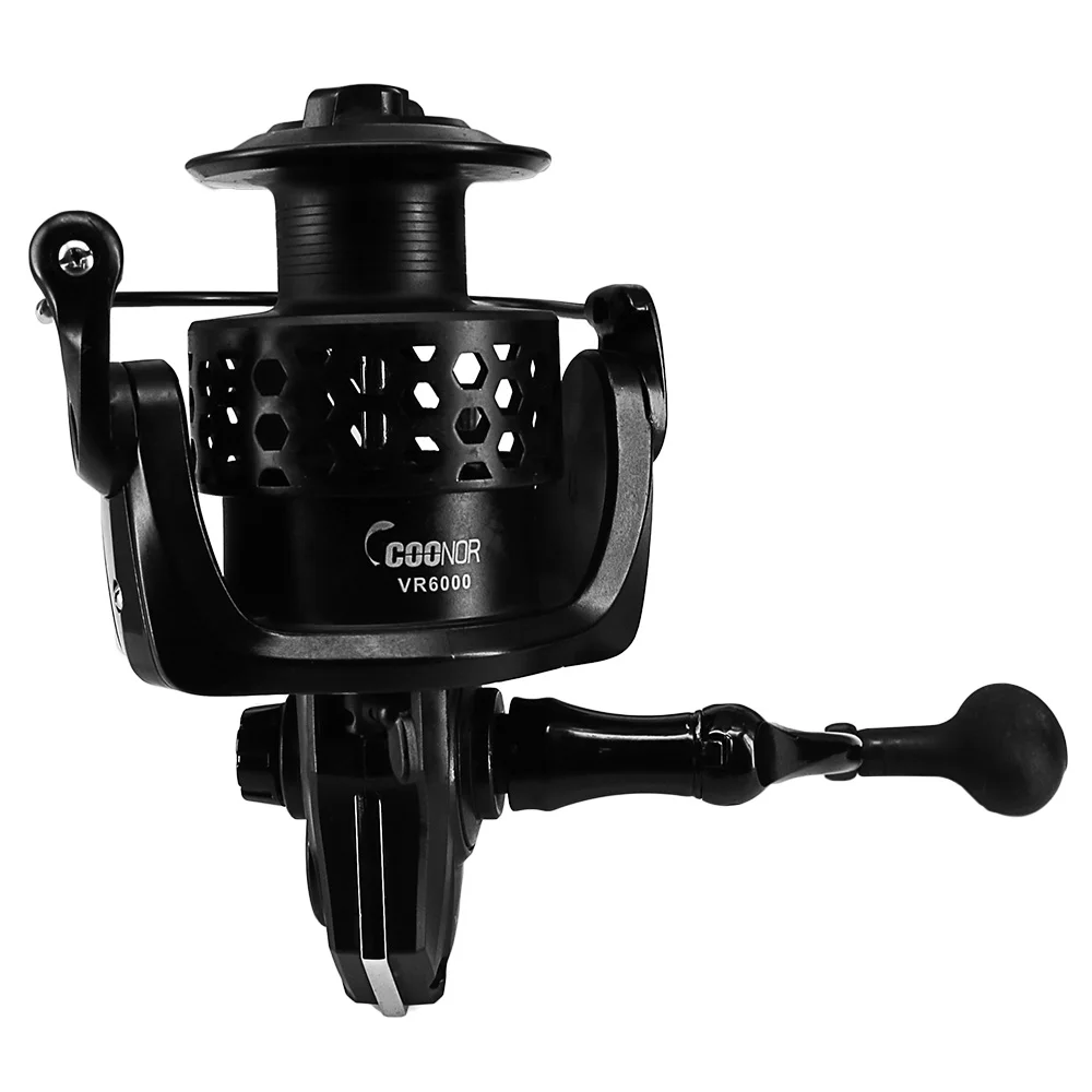 

VR2000-6000 11+1BB Spinning Fishing Reel GR 6.0:1 Right Left Handle Reinforced Body Carp Sea Fishing Tackle Carretilha de pesca