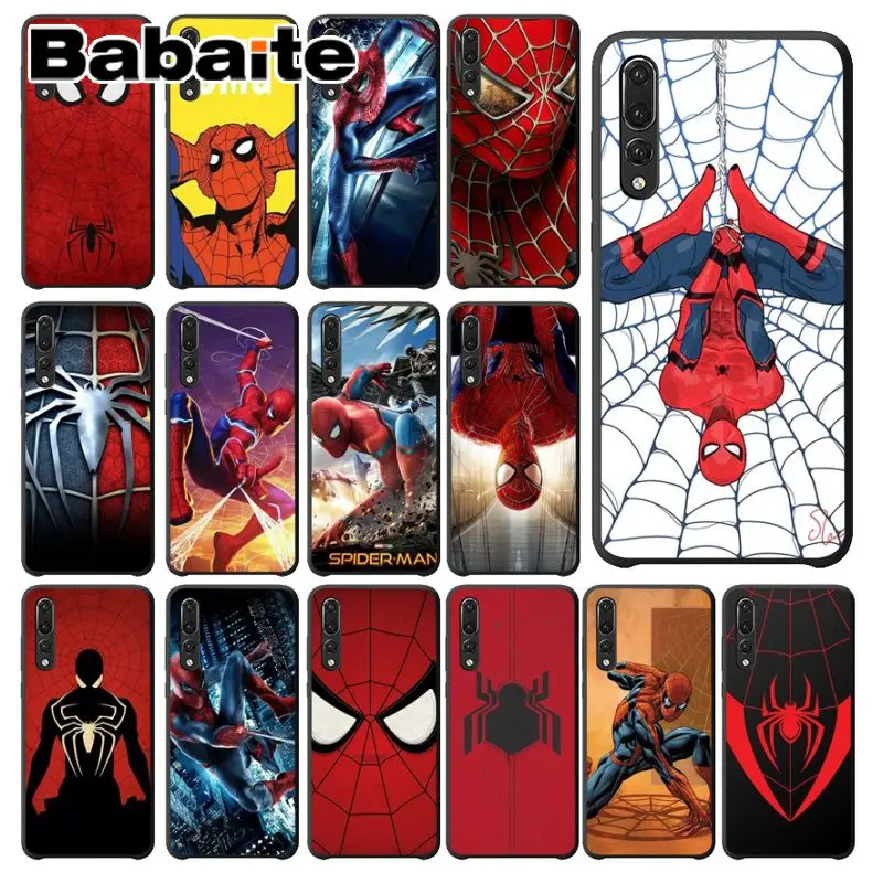 Чехол для телефона Babaite Marvel Comics Spider Man Homecoming Huawei Mate9 10 Mate10 Lite P9 P10 Plus P20 Pro Honor10