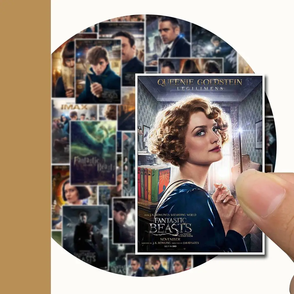 25PCS Fantastic Beasts Stickers Pack music Sticker For DIY Skateboard Motorcycle Luggage Laptop Cartoon Sticker Sets
