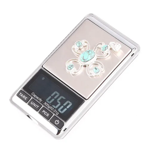 Image Mini Digital Scale 300g x 0.01g Mini Jewelry Pocket Gram Scale Electronic Scales High Precision Weighing Balance