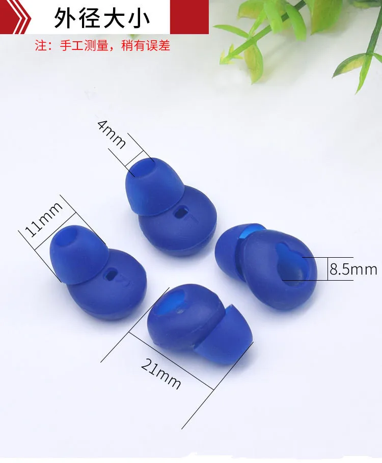 100pcs 50 pairs Eartips Ear Pads Buds Tips Earbuds Replacement For Samsung Gear Circle SM R130 Earphone R130 Headphone Cover