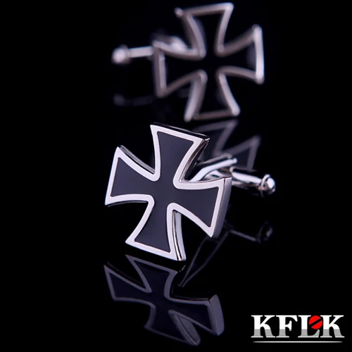 KFLK Роскошные маленькие запонки для рубашек для влюбленных брендовые запонки с розовыми кристаллами Свадебные запонки высокого качества Модные ювелирные изделия
