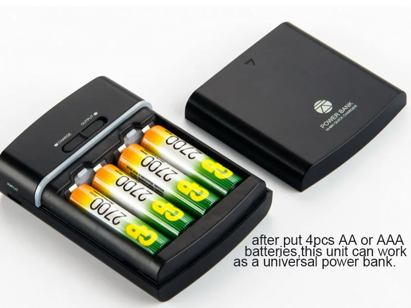 DIY Power Bank Case 4X AA AAA 1.2V NI MH NI CD Power Bank ...