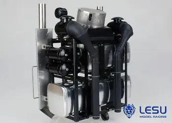 شراءالولايات المتحدة الأسهم LESU المعادن معدات ثقيلة حامل ل 1/14 رجل RC الجرارات الشاحنات نموذج Tmy TH02331