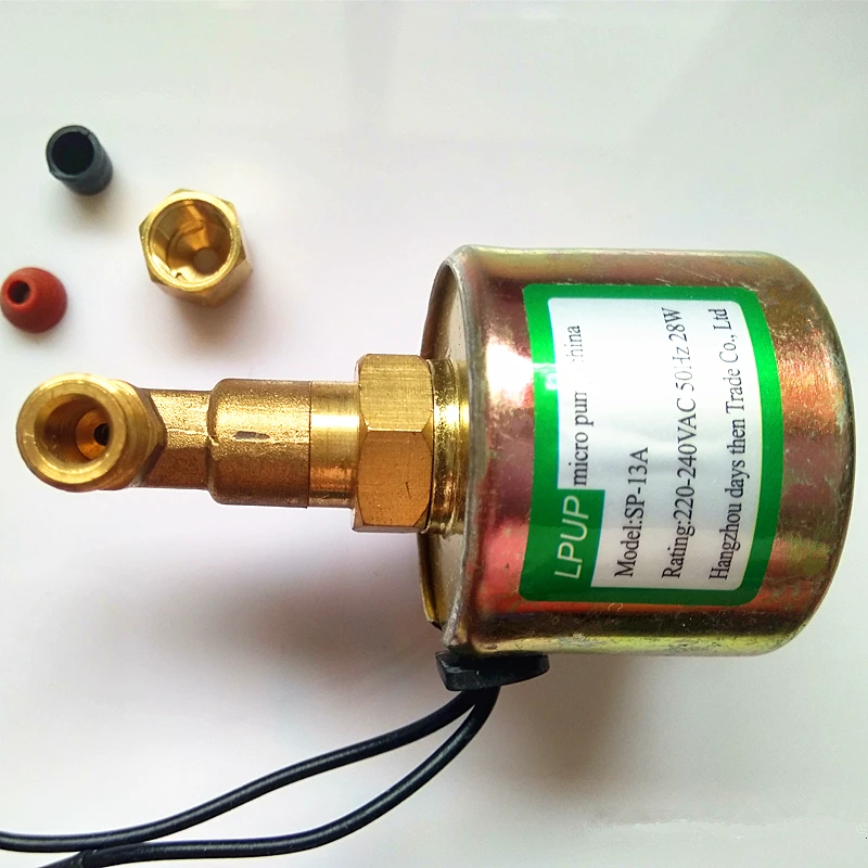 

Medical care machine High temperature and high voltage electromagnetic pump Model SP-13A Voltage 220-240VAC 50Hz Power 28W