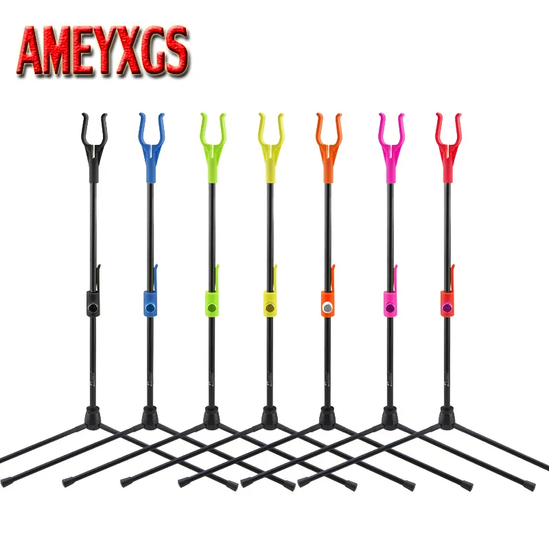 1pc Archery Bow Stand Recurve Bow Holder Traditional Bow Rank Stand