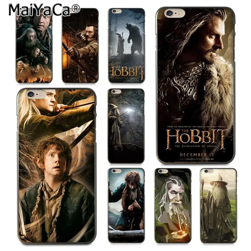 

MaiYaCa The Hobbit Movie Novelty Fundas Phone Case Cover for Apple iPhone 8 7 6 6S Plus X 5 5S SE 5C Cover