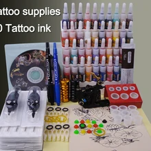 Комплект татуировки Полный татуаж машина комплект оборудования тату инструмента 1 машина татуировки комплект