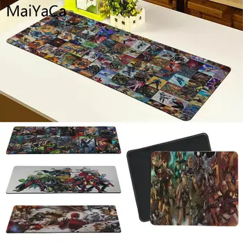 

MaiYaCa New Printed Marvel Comic Wallpaper High Speed New Mousepad Size for 180*220 200*250 250*290 300*800 and 300*900*2mm