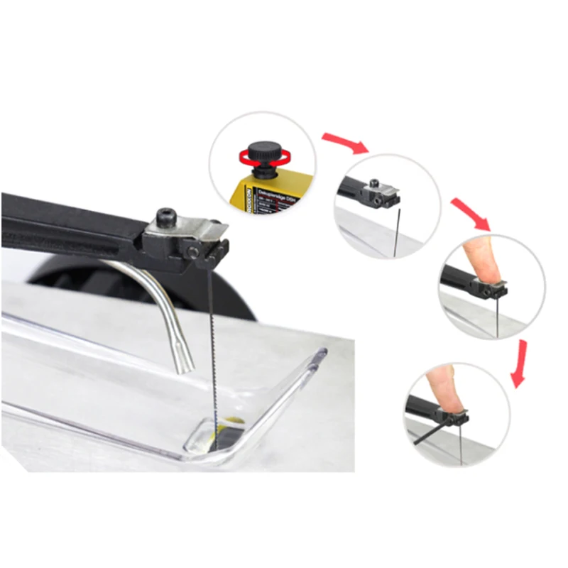 PROXXON Mini Table Type Two-speed Jigsaw Curve Sawing Woodworking Machine for cutting wood NO28092