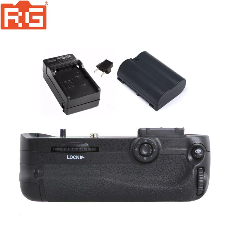 

MEIKE MK-D7100 Multi-function Vertical Battery Grip Holder for Nikon DSLR D7100 D7200 Camera as MB-D15 + EL-15 Battery & Charger