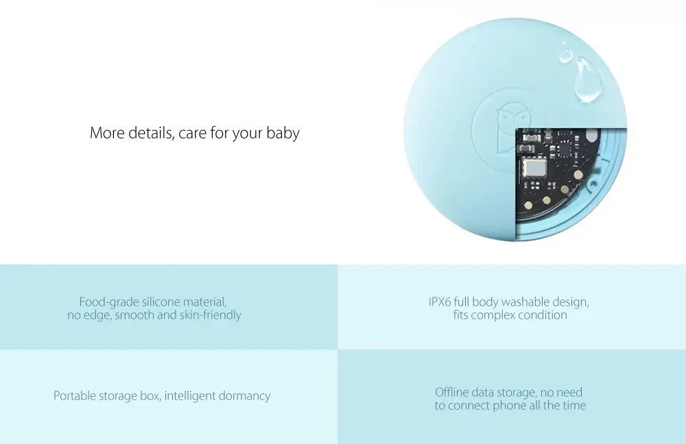  miaomiaoce Digital Baby Kid APP Intelligent Thermometer Temperature Monitor