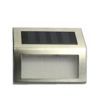 

Warm White Solar Power 3 LEDs Outdoor Waterproof Garden Pathway Lawn Lamp Light Energy Saving LED Solar Wall Lamp