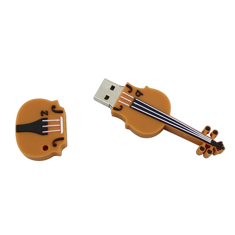 Usb Flash Drive Musical Instrument 32GB 64GB Pen Drive High Speed Usb 2.0 Pendrive 4GB 8GB 16GB 128GB Flash Memory Waterproof 5