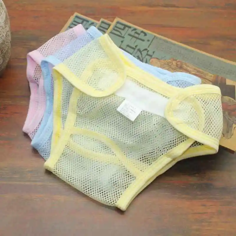 

New Baby diapers Reusable nappies cloth diaper Washable mesh Pocket nappy newborn Summer Breathable Diapers infant Cotton liner