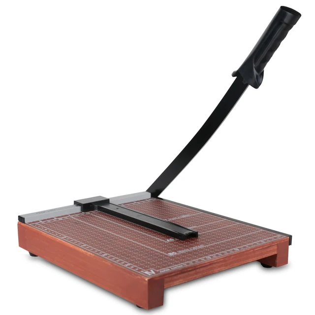 8004 A3 paper cutter wood manual guillotine photo cut sheet feeder on
