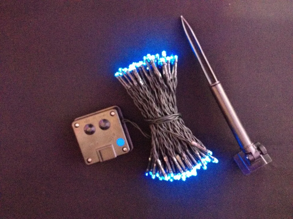 Luzes de Fadas à Prova Água para Decorações ao ar Modos Estrelado Luzes Cordas 200 Led Luz Solar d' Livre Casa Pátio Jardim 4pack 8 22m 13 solar string lights