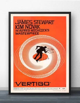 

Vertigo Movie Wall Art Paint Wall Decor Canvas Prints Canvas Art Poster Oil Paintings No Frame
