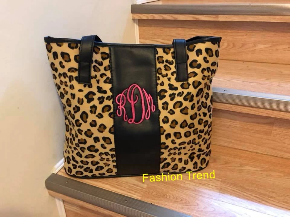 

50pcs/lot 2019 Newest Popular High Quality Cheap Fashion Cute Lady Tote Bag Leopard Print Shopping Shoulder Bag