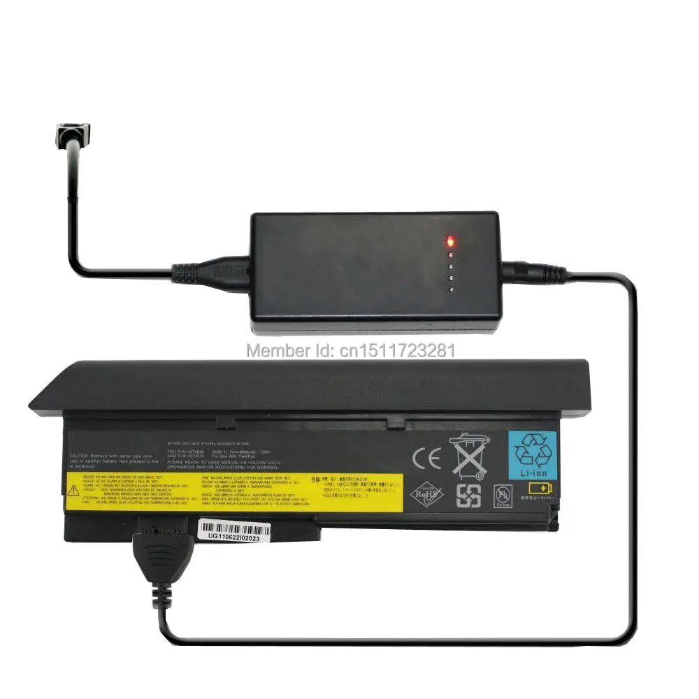 Внешнее зарядное устройство для ноутбука Lenovo ThinkPad X300 X301 43R1965 ASM 42T4519 42T4523 FRU 42T4518